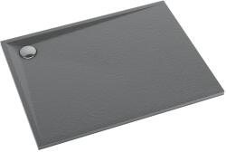 Schedline Libra Anthracite Stone cădiță de duș dreptunghiulară 100x80 cm antracit 3SP. L1P-80100/A/ST (3SPL1P80100AST)