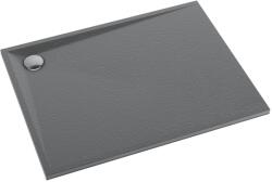 Schedline Libra Anthracite Stone cădiță de duș dreptunghiulară 110x90 cm antracit 3SP. L1P-90110/A/ST (3SPL1P90110AST)