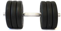  Tomaz Sport Start 17, 5 kg-os Cement Súlyzó Szett acélrúddal