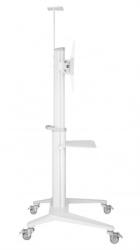 reflecta 70VCP Mobil TV Állvány Polccal - Fehér