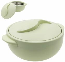  2, 5 literes Bézs Ételhordó Termosz - Hőszigetelt Étel Tároló