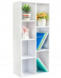 Homelux Fehér könyvespolc 50x24x106 cm (WYJ-071) - homelux