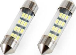 AMiO SMD Led Szofita Izzók 5W 12V 36mm 2db (0501090) (V31AC-AMI-01090) (V31AC-AMI-01090)