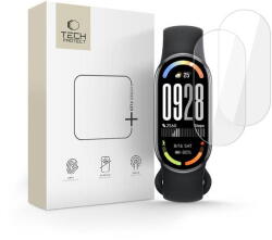 Tech-Protect TP2976 Tech-Protect képernyővédő fólia Hydro Flex + Xiaomi Smart band 8 / 9 / 10 / NFC, 2 db-os csomag, átlátszó (TP2976)