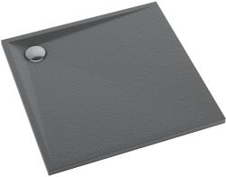 Schedline Libra Anthracite Stone négyzet alakú zuhanytálca 90x90 cm antracit 3SP. L1K-9090/A/ST (3SPL1K9090AST)
