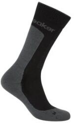 Icebreaker Merino Hike+ Medium Crew Men Șosete BLACK/OBSIDIAN S