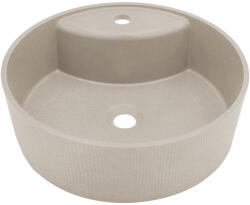 Laveo Cliff, gránit munkalap mosdó 430x430x142 mm, bézs, LAV-VGC1410T (LAV-VGC1410T)