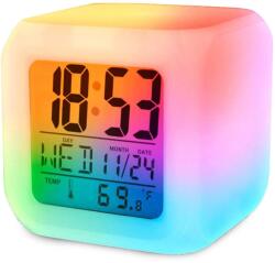  Ébresztőóra LCD, hőmérő (v1111)