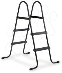 EXIT Toys Medence létra pool ladder Exit Toys 60-90 cm magas kerethez fémváz csúszásmentes fekete (ET30933300)
