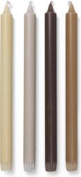 ferm LIVING Lumânări Pure nude 4 buc (1104266260)
