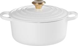 Le Creuset Tavă pentru gătit și copt Signature 24 cm albă (21177240101441)