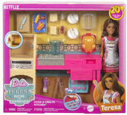 Mattel Barbie Teresa álomkonyha 43069