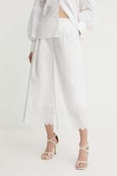 Karl Lagerfeld pamut nadrág - bézs 34