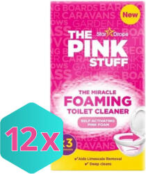 The Pink Stuff habos WC-tisztító 3x100g KARTON - 12db (K5060033821664)