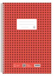 Fűzfői Papírmanufaktúra Spirálfüzet, A4, kockás, 70 lap, FŰZFŐI "Novum (FFS7087)