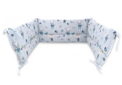  Baby Shop fejvédő kiságyba - kék róka és nyuszi