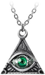 Alchemy Gothic Zgardă ALCHEMY GOTHIC - Eye Of Providence - P827-Green