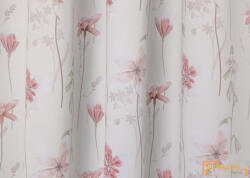  (3 szín) GOUDA virágos dim out függöny púder színű virágokkal