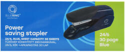 BLUERING Tűzőgép 30lap 24/6 Flat Clinch lapos tűzés Bluering® BRC30 kék (BRC30BL) - iroszer24