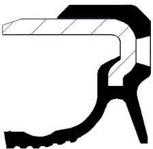 CORTECO Tesniaci krúżok kľukového hriadeľa CORTECO 49121035 (49121035)