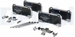 DELPHI set placute frana, frana disc DELPHI LP5033EV (LP5033EV)