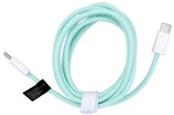 Tokgalaxis Univerzális kábel - Type-C (USB-C) / Type-C (USB-C) zöld szövet kábel 1, 5m, 60W (TG-PT5903396272455)