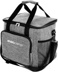 ENERO CAMP Hőszigetelő táska Enero Camp, 37x29x28, 5cm, szürke/fekete, 28L, poliészter (VS-1053462)