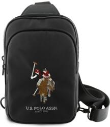 U. S. Polo Assn US Polo Petit Pique Crossbody Phone Bag Black