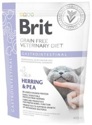 Brit Veterinary Diets Cat GF Gastrointestinal Low Fat 400 g gabonamentes táplálék emésztési zavarokkal küzdő macskák számára