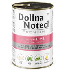 Dolina Noteci Premium Borjúhússal és zöldborsóval 400 g