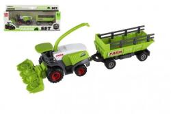 Teddies Kombájn/vágó műanyag 22 cm szabadonfutóval (TD00800100)