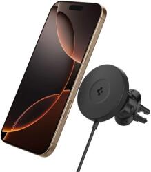 Spigen OneTap Pro 4 MagSafe autós tartó töltő funkcióval szellőzőrácsra fekete (ACP08542) (ACP08542) - xupe