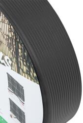  Bradas SOLID Kerítésvédő Csík - 4, 75cm x 50m, Sötétszürke, 1200g/m2