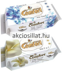 My Comfort Floral Paradise Nedves Törlőkendő 100db