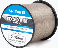 Shimano Technium Invisitec horgászzsinór 28/100 szürke