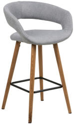  Alacsony bárszék Norsica 139 (Világosszürke)