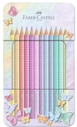 Faber-Castell Színes ceruza FABER-CASTELL Sparkle pasztell fém dobozos 12db/készlet (201910)