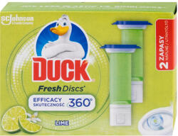 DUCK Fresh Discs WC-UTÁNTÖLTŐ 2x36ml Lime