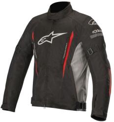 Alpinestars Geaca moto Alpinestars GUNNER v2 WATERPROOF JACKET - barbati, iarna/all season, impermeabila, street, gri/negru/rosu (3206819-131)
