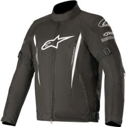 Alpinestars Geaca moto Alpinestars GUNNER v2 WATERPROOF JACKET - barbati, iarna/all season, impermeabila, street, alb/negru (3206819-12)