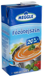 MEGGLE Főzőtejszín MEGGLE UHT 20% 500 ml - papir-bolt