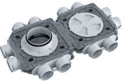  Osztódoboz 75-mm rendszerekhez 200/75x12 (SR 200/75*12 50P) - szellozesaruhaz
