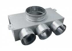  Szelepfogadó 125/3x75mm - szellozesaruhaz - 15 926 Ft
