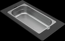 ELLECI ELLECI- Tároló edény egyrészes gourmet 378 inox HPL kerettel (KF051065IN) - ellecimarkabolt