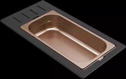 ELLECI ELLECI- Tároló edény egyrészes gourmet 433 bronz HPL kerettel (KD011065BZ) - ellecimarkabolt