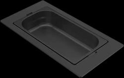 ELLECI ELLECI- Tároló edény egyrészes gourmet 378 fekete HPL kerettel (KF051065BK) - ellecimarkabolt