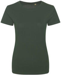 Ecologie EA001F kereknyakú organikus női pamut póló Ecologie, Bottle Green-XS (ea001fbg-xs)