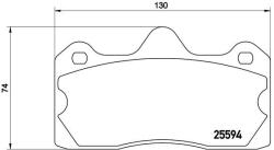 BREMBO Set placute frana BREMBO P 47 002 (P 47 002)