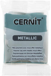 Cernit süthető gyurma, metál, 56g - türkiz arany