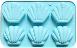  Kagyló szilikon forma szappan- és gyertyaöntéshez